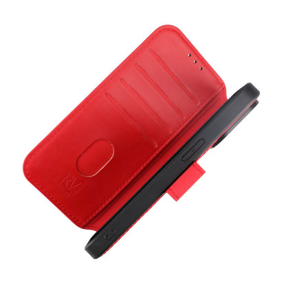 iPhone 15 Pro Plånboksfodral med Magsafe Rvelon - Röd image 7