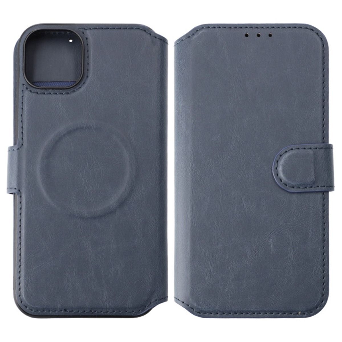 iPhone 15 Plånboksfodral med Magsafe Rvelon - Blå image 1