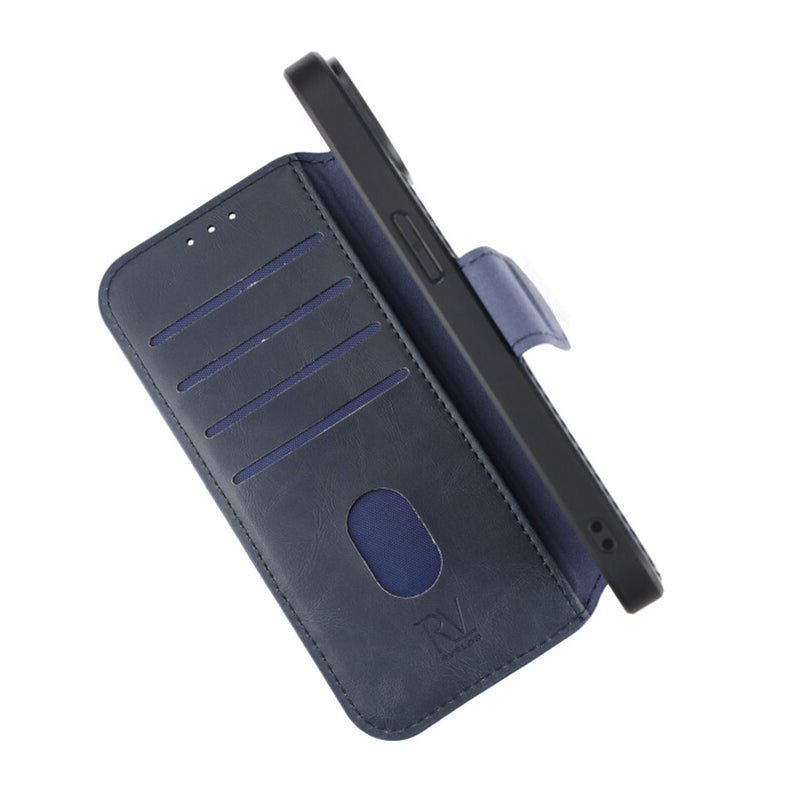 iPhone 15 Plånboksfodral med Magsafe Rvelon - Blå image 6