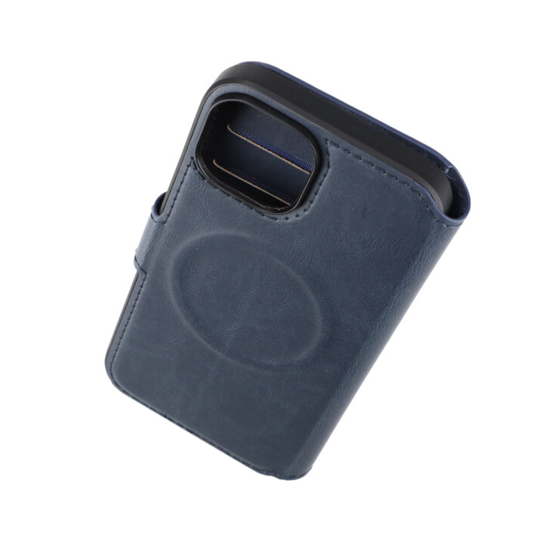 iPhone 15 Plånboksfodral med Magsafe Rvelon - Blå image 7