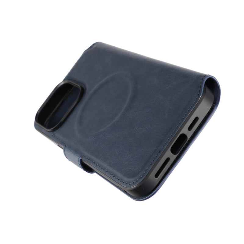iPhone 15 Pro Max Plånboksfodral med Magsafe Rvelon - Blå image 10