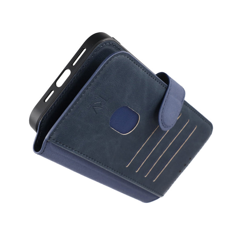 iPhone 15 Pro Max Plånboksfodral med Magsafe Rvelon - Blå image 7