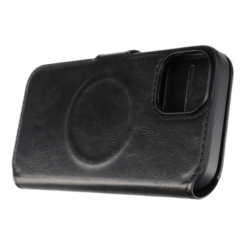 iPhone 15 Plånboksfodral med Magsafe Rvelon - Svart image 11