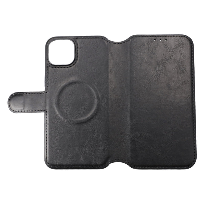 iPhone 15 Plus Plånboksfodral med Magsafe Rvelon - Svart image 4