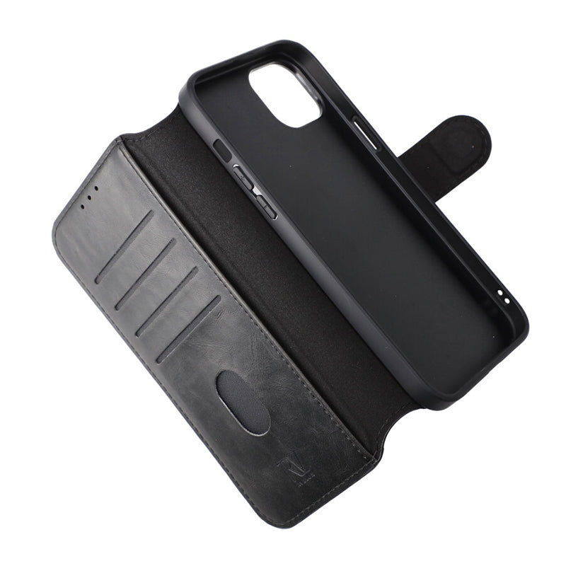 iPhone 15 Plus Plånboksfodral med Magsafe Rvelon - Svart image 6