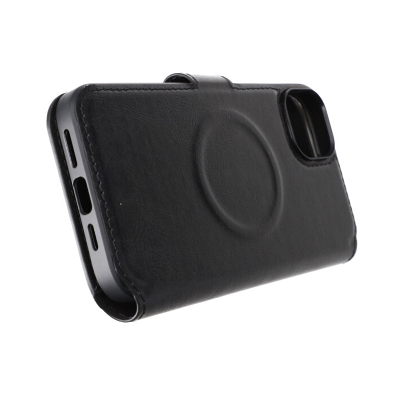iPhone 15 Plus Plånboksfodral med Magsafe Rvelon - Svart image 9