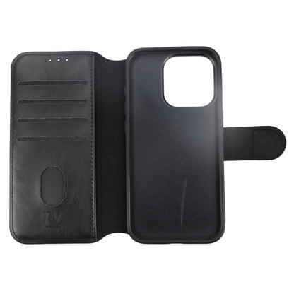 iPhone 15 Pro Plånboksfodral med Magsafe Rvelon - Svart image 4