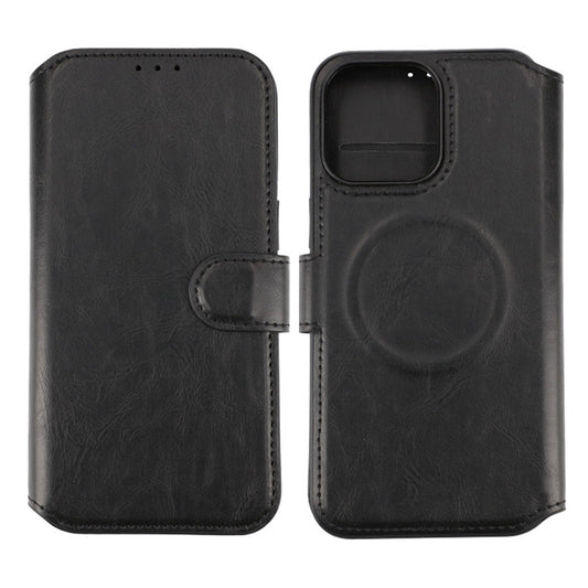 iPhone 15 Pro Max Plånboksfodral med Magsafe Rvelon - Svart image 1