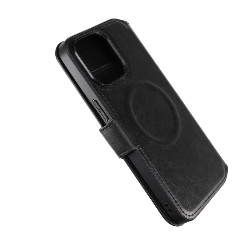iPhone 15 Pro Max Plånboksfodral med Magsafe Rvelon - Svart image 10