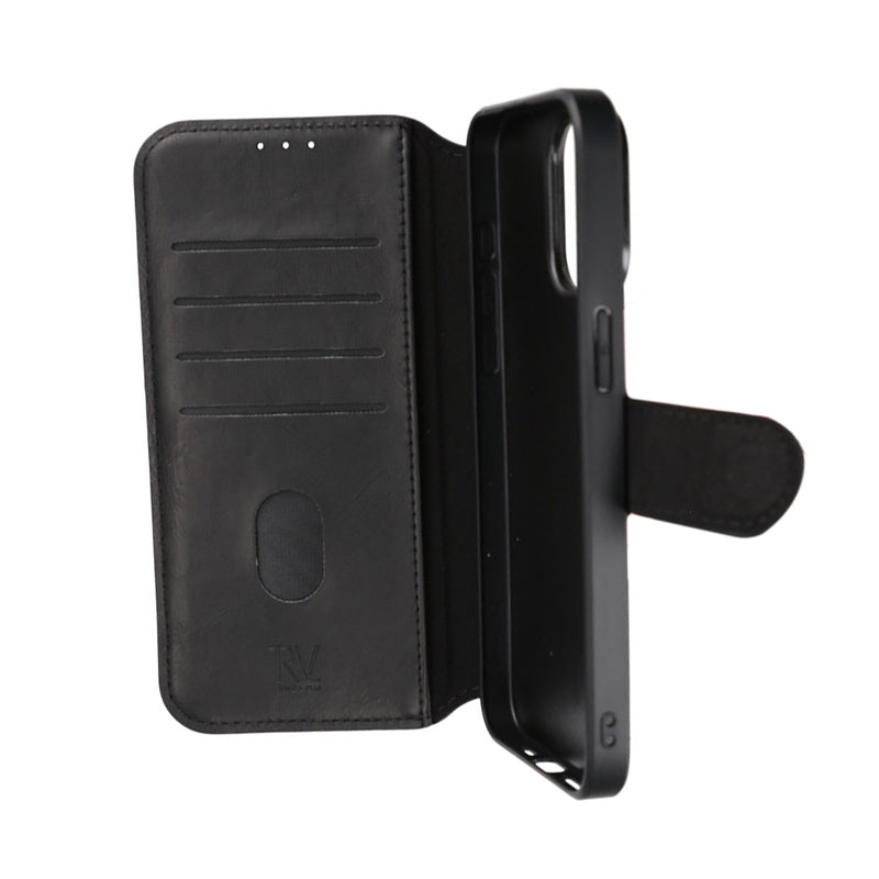 iPhone 15 Pro Max Plånboksfodral med Magsafe Rvelon - Svart image 6