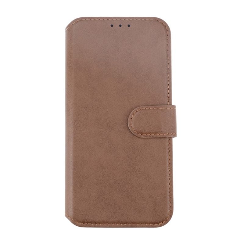 iPhone 15 Pro Max Plånboksfodral Läder Rvelon - Brun image 2