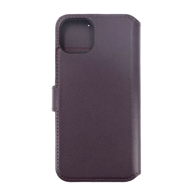 iPhone 15 Plånboksfodral Läder Rvelon - Lila image 3