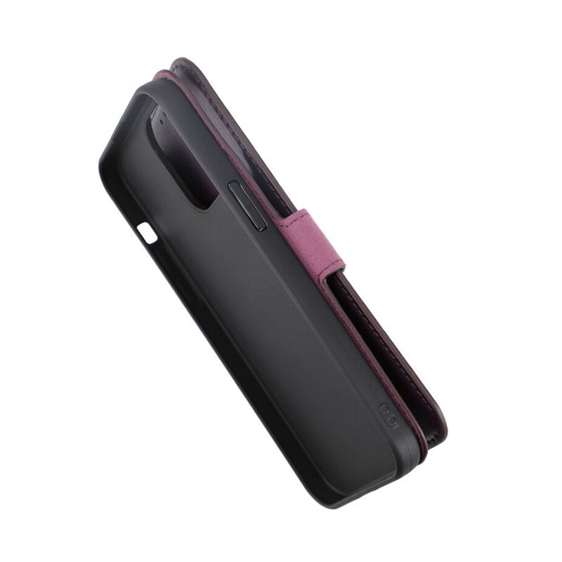 Plånboksfodral Läder Rvelon till iPhone 15 Pro Max - Lila image 10