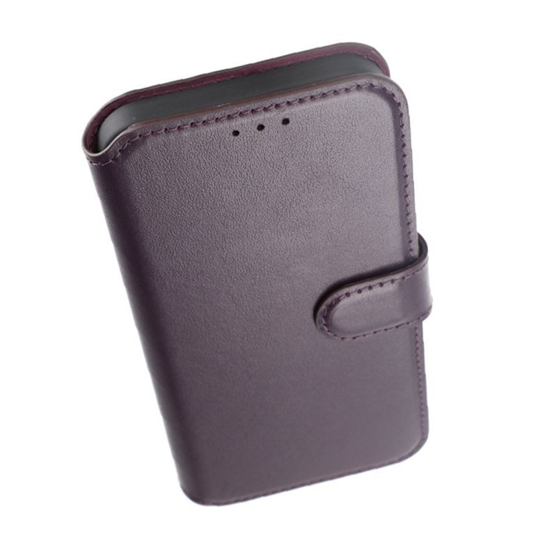 Plånboksfodral Läder Rvelon till iPhone 15 Pro Max - Lila image 8