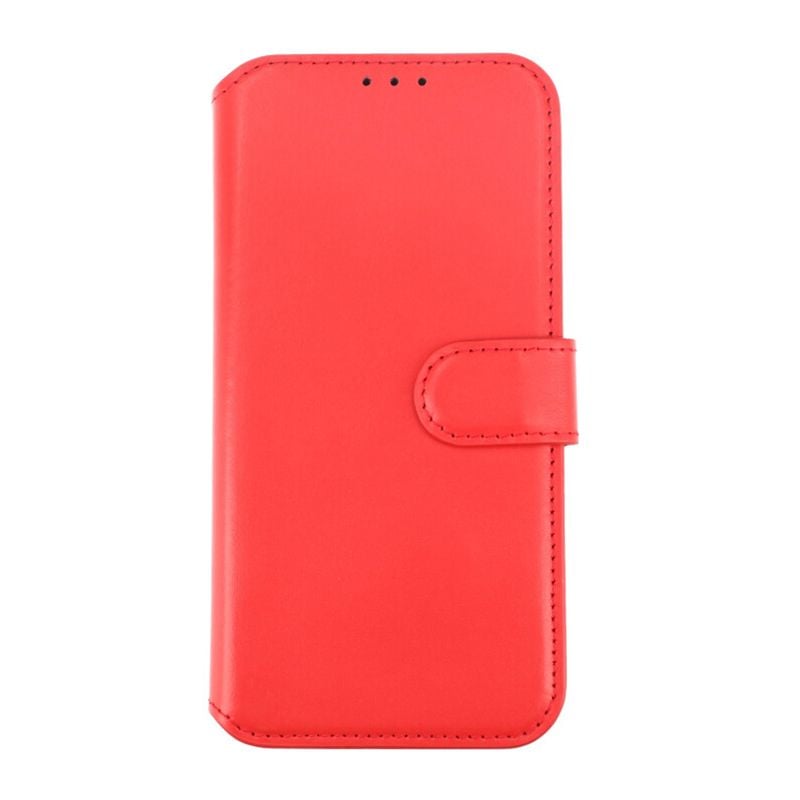 iPhone 15 Pro Max Plånboksfodral Läder Rvelon - Röd image 2