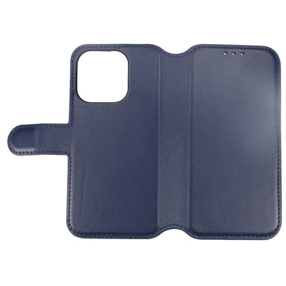 iPhone 15 Pro Plånboksfodral Läder Rvelon - Blå image 5
