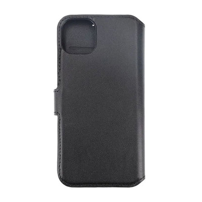 iPhone 15 Plånboksfodral Läder Rvelon - Svart image 3