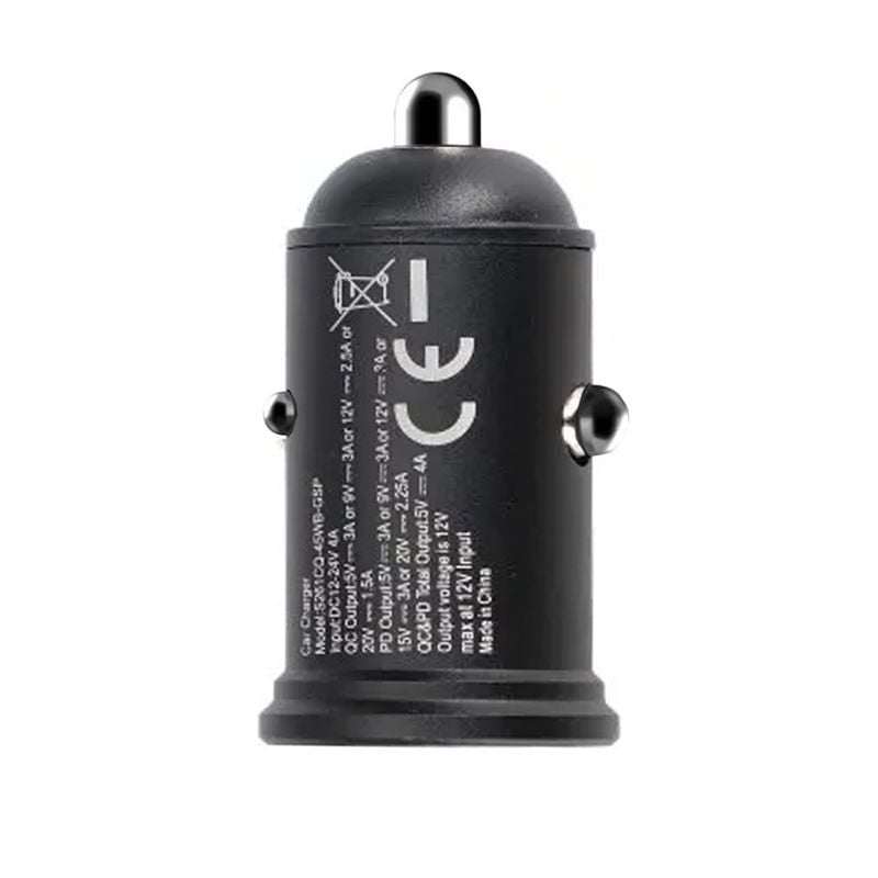 Rvelon Billaddare 45W USB-C PD3.0 & USB A QC3.0 image 3