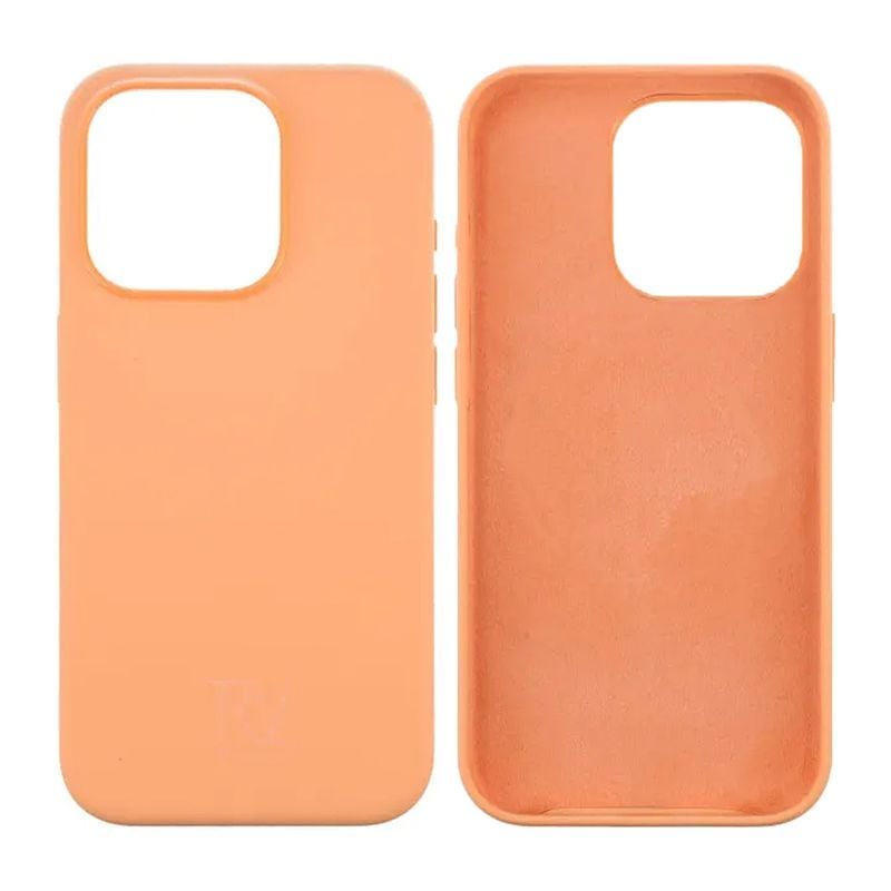 iPhone 15 Pro Max Mobilskal Silikon Rvelon - Gul image 1