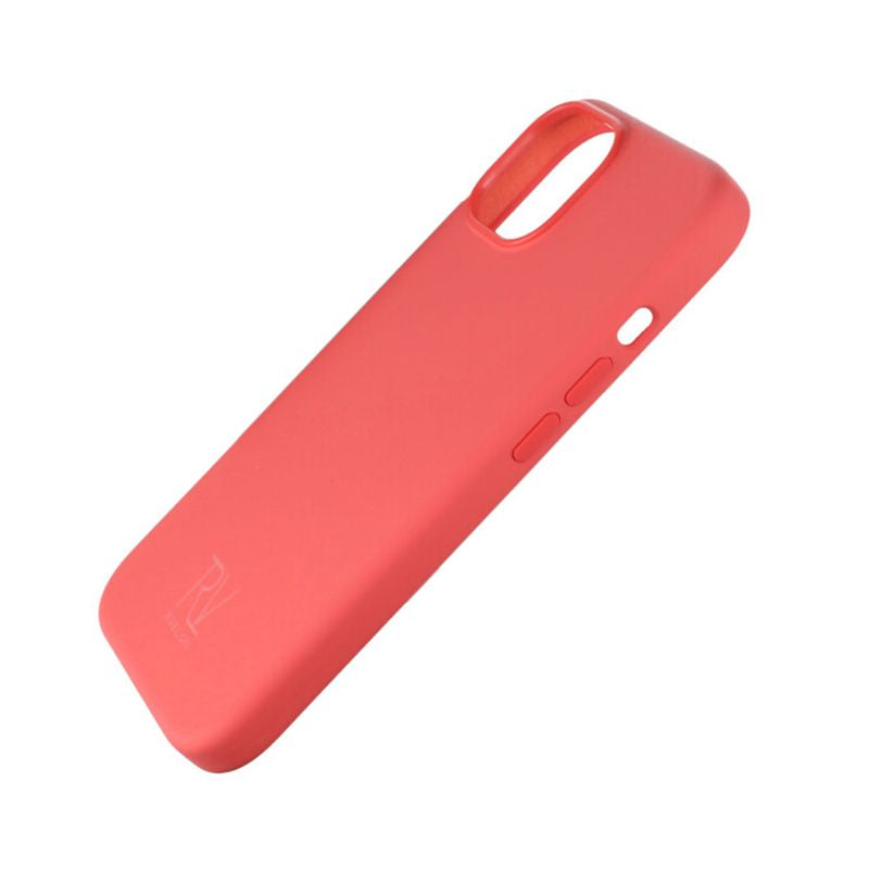 iPhone 15 Silikonskal Rvelon MagSafe - Röd image 6