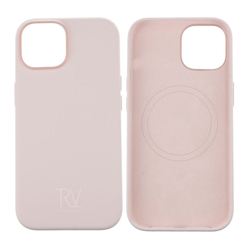 iPhone 15 Silikonskal Rvelon MagSafe - Rosa image 1