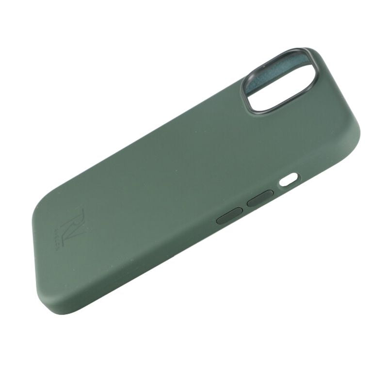 iPhone 15 Silikonskal Rvelon MagSafe - Grön image 5