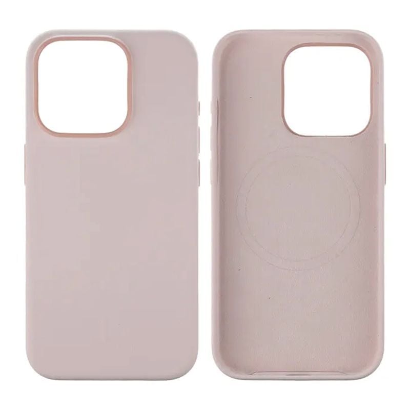 iPhone 15 Pro Silikonskal Rvelon MagSafe - Rosa image 1