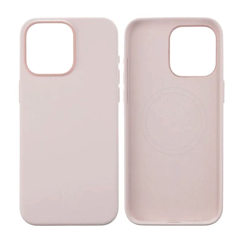iPhone 15 Pro Max Silikonskal Rvelon MagSafe - Rosa image 1