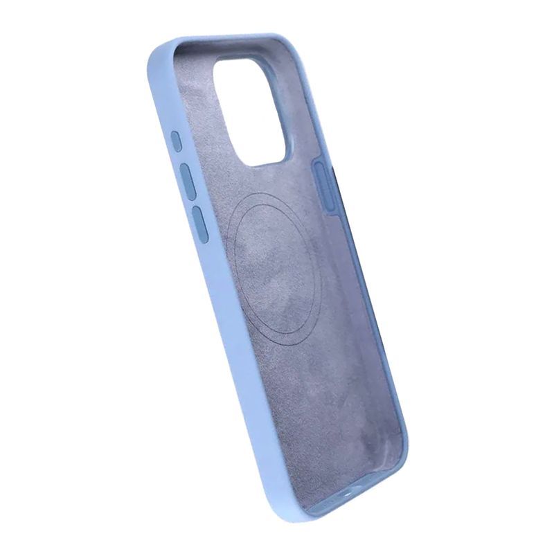 iPhone 15 Pro Max Silikonskal Rvelon MagSafe - Blå image 5