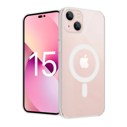 iPhone 15 Mobilskal Magsafe Rvelon - Transparent image 1
