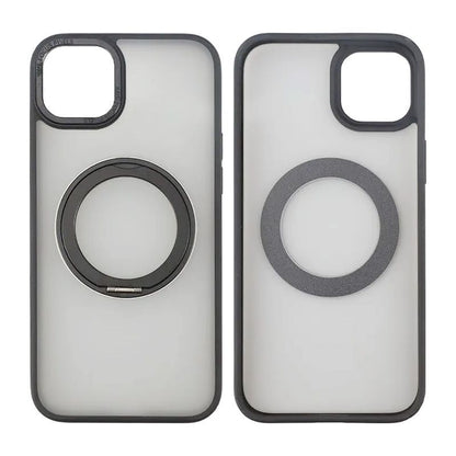 iPhone 15 Skal med MagSafe Stativ Rvelon - Svart image 1