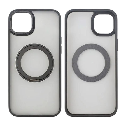 iPhone 15 Skal med MagSafe Stativ Rvelon - Svart image 1