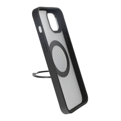 iPhone 15 Plus Skal med MagSafe Stativ Rvelon - Svart image 4