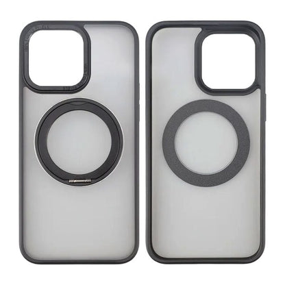 iPhone 15 Pro Skal med MagSafe Stativ Rvelon - Svart image 1