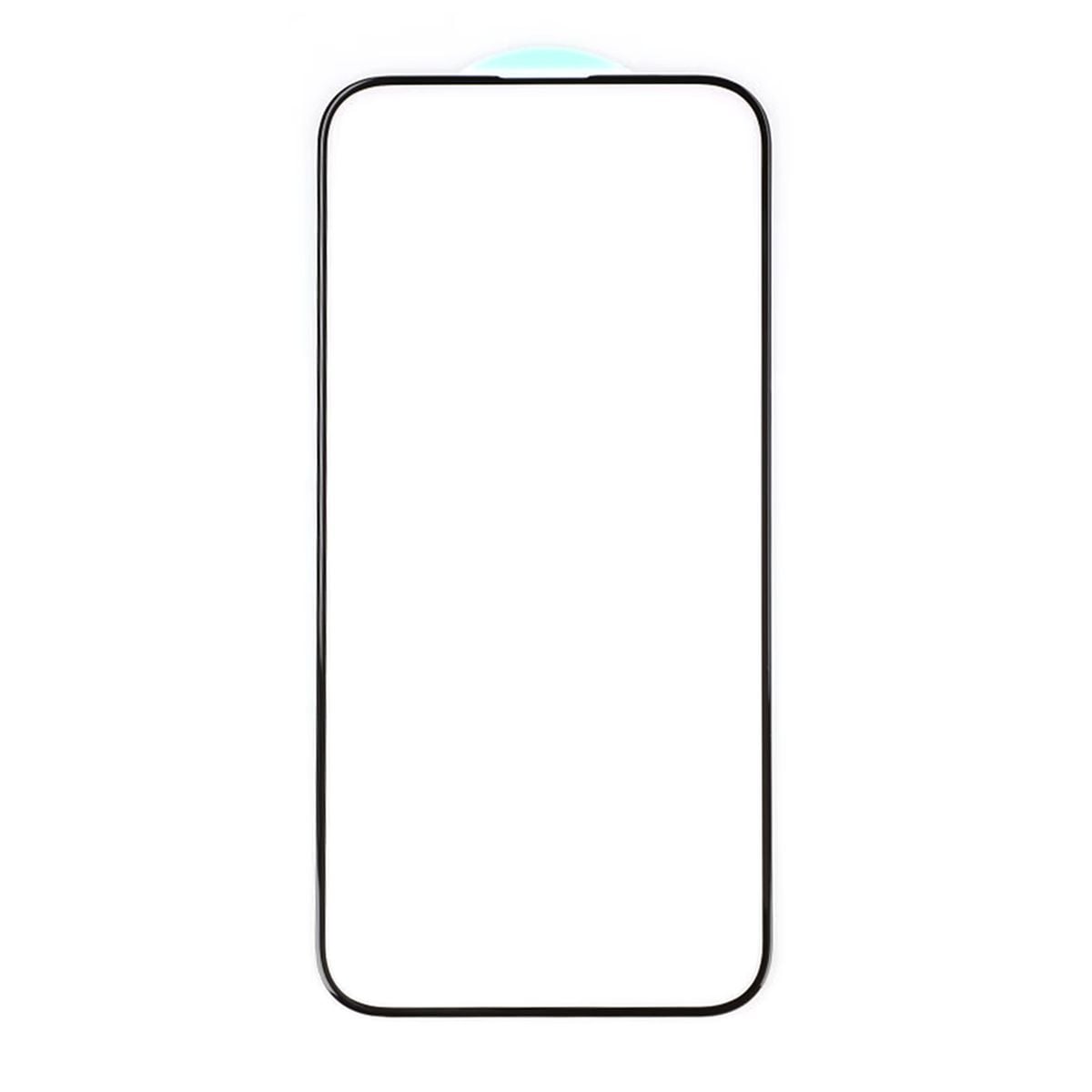 Skärmskydd iPhone 15/16 Plus - 3D Härdat Glas Svart (miljö) image 2