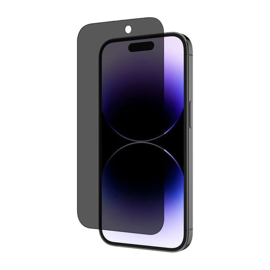 Skärmskydd iPhone 15 Pro - Privacy 3D Härdat Glas image 1