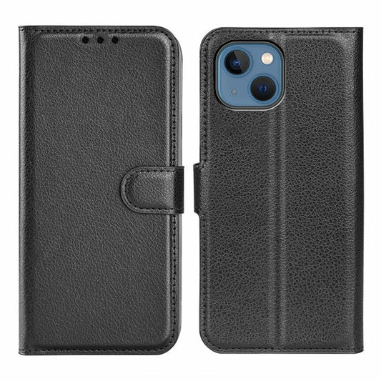 iPhone 15 Plus Plånboksfodral med stativ - Svart image 1