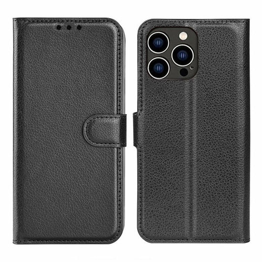 iPhone 15 Pro Max Plånboksfodral med stativ - Svart image 1