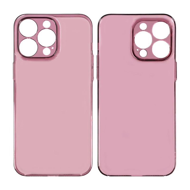 iPhone 15 Pro Max Mobilskal Ultratunt TPU - Rosé image 1