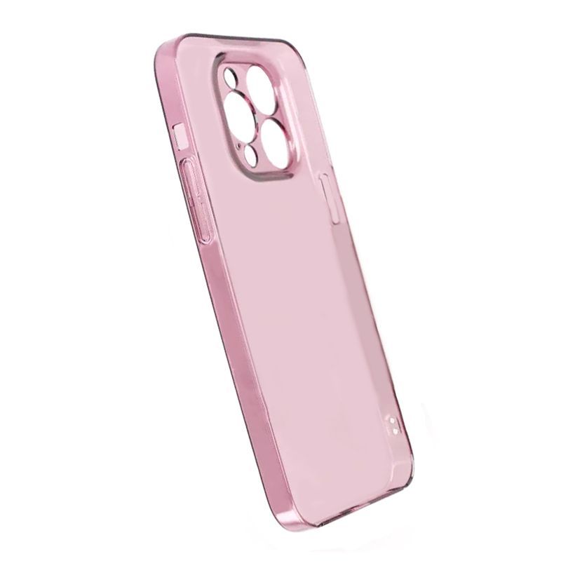 iPhone 15 Pro Max Mobilskal Ultratunt TPU - Rosé image 4