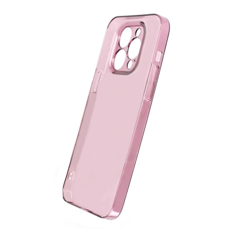 iPhone 15 Pro Max Mobilskal Ultratunt TPU - Rosé image 5