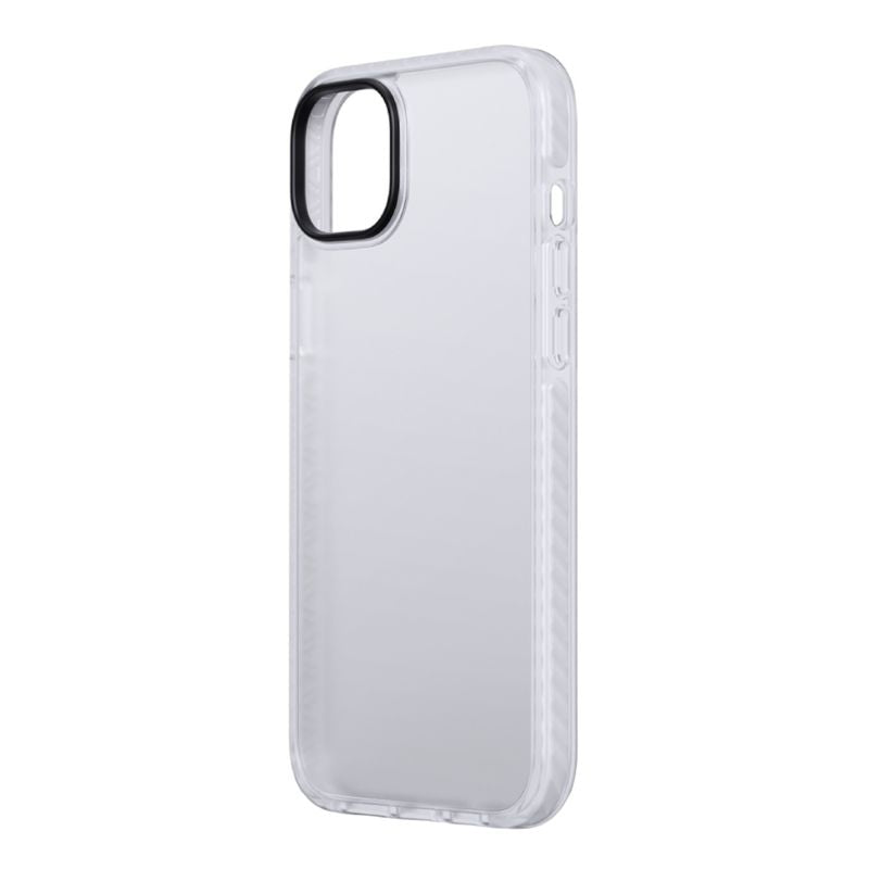 iPhone 15 Stöttåligt TPU Mobilskal - Vit image 5