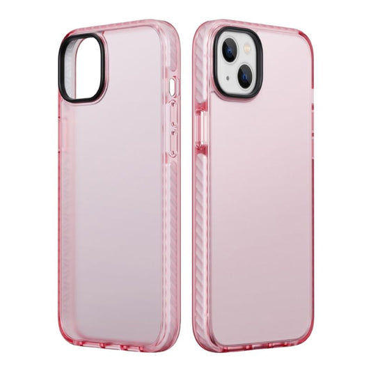 iPhone 15 Plus Stöttåligt TPU Mobilskal - Rosa image 1
