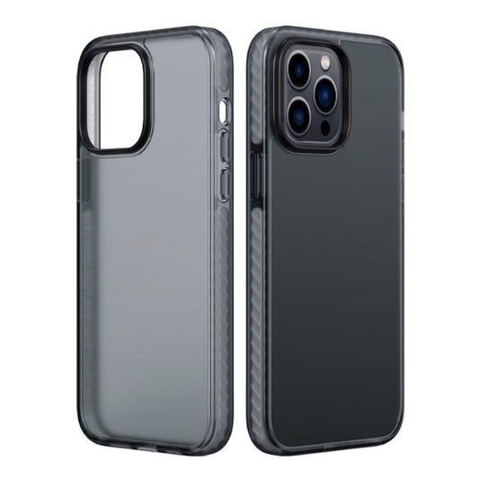 iPhone 15 Pro Stöttåligt TPU Mobilskal - Svart image 1