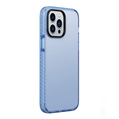 iPhone 15 Pro Stöttåligt TPU Mobilskal - Blå image 3