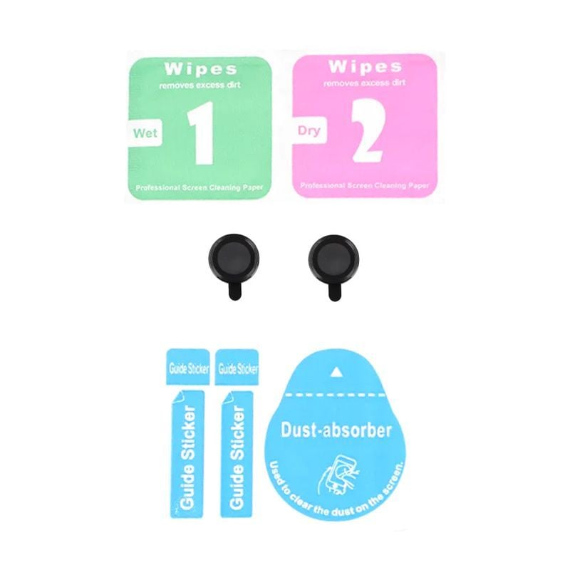 iPhone 15 / iPhone 15 Plus Linsskydd för Kamera (2-pack) image 4