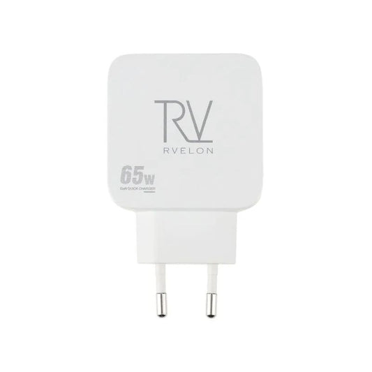 Rvelon 65WW USB-C+A GaN Väggladdare image 1