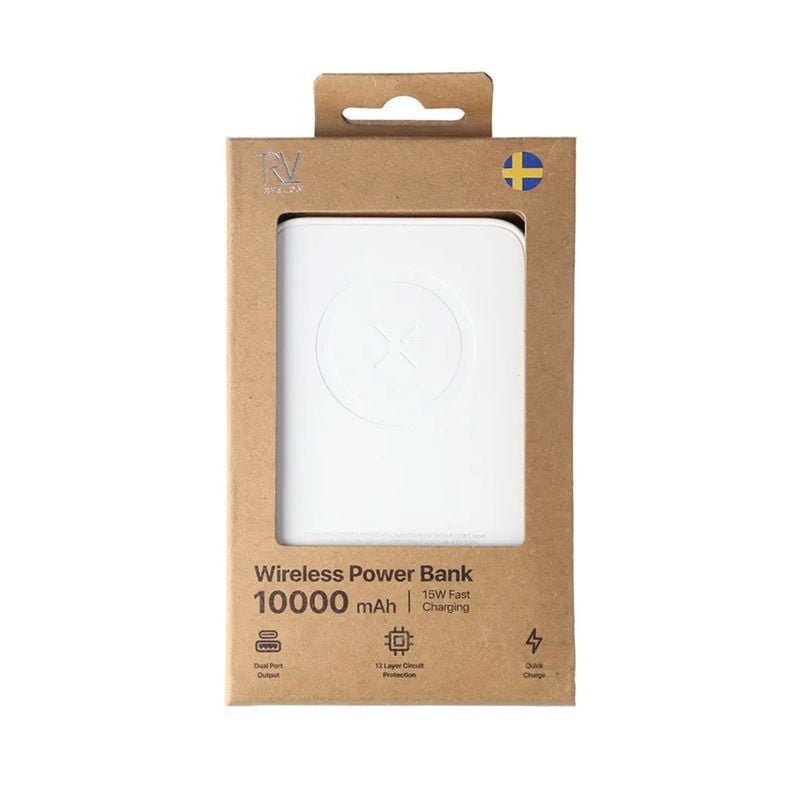 Rvelon Magsafe Powerbank 5000 mAh - Vit image 4