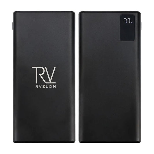 Rvelon Powerbank 10000 mAh - Svart image 1