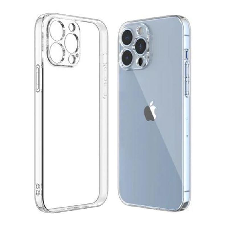iPhone 15 Pro Mobilskal Ultratunt TPU - Vit image 1